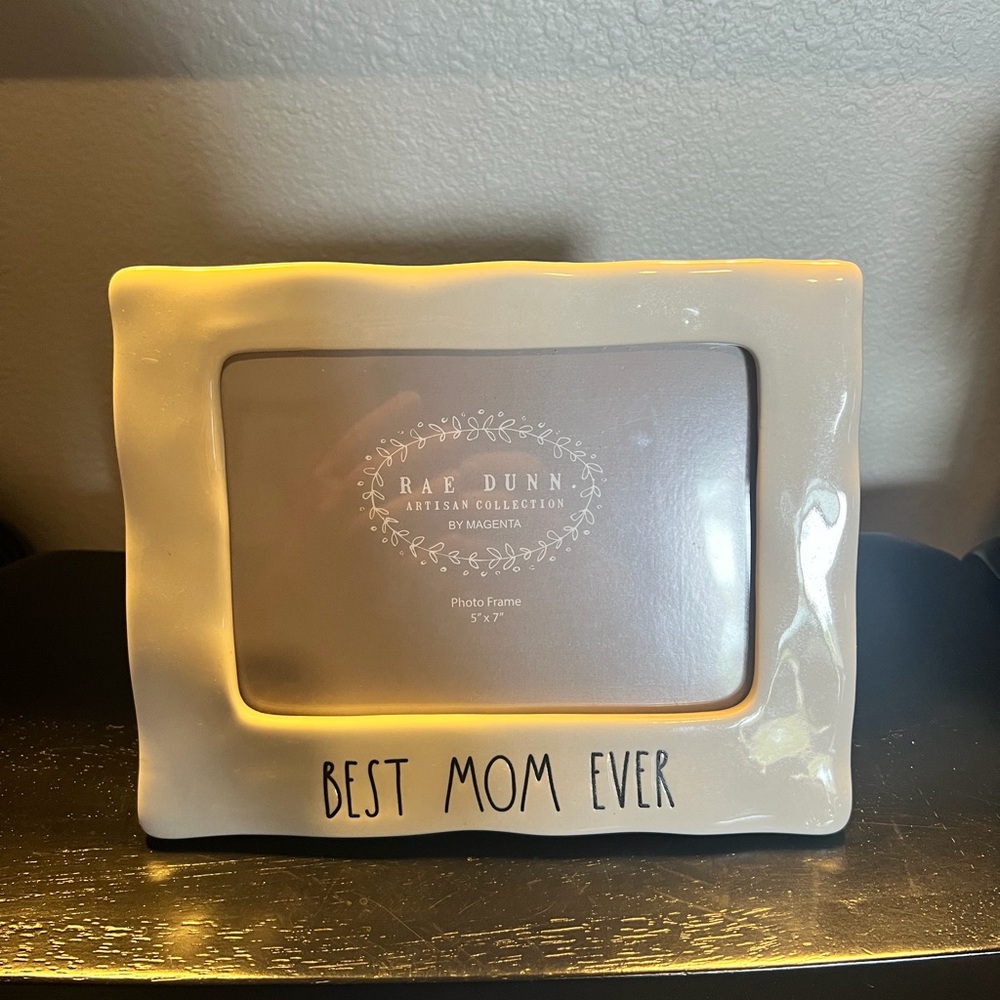 Rae Dunn Artisan Ceramic Collection Frame - Best Mom Ever